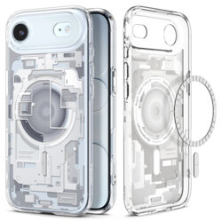 Husa iPhone 17 Air Spigen Ultra Hybrid Zero One MagSafe, alb