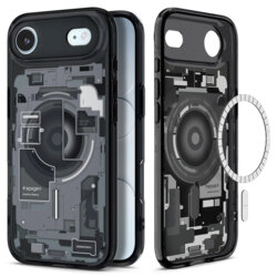 Husa iPhone 17 Air Spigen Ultra Hybrid Zero One MagSafe, negru