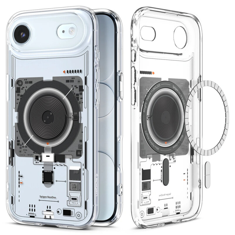 Husa iPhone 17 Air Spigen Ultra Hybrid MagSafe, Neo One