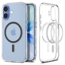 Husa iPhone 17 Spigen Ultra Hybrid MagSafe, transparenta