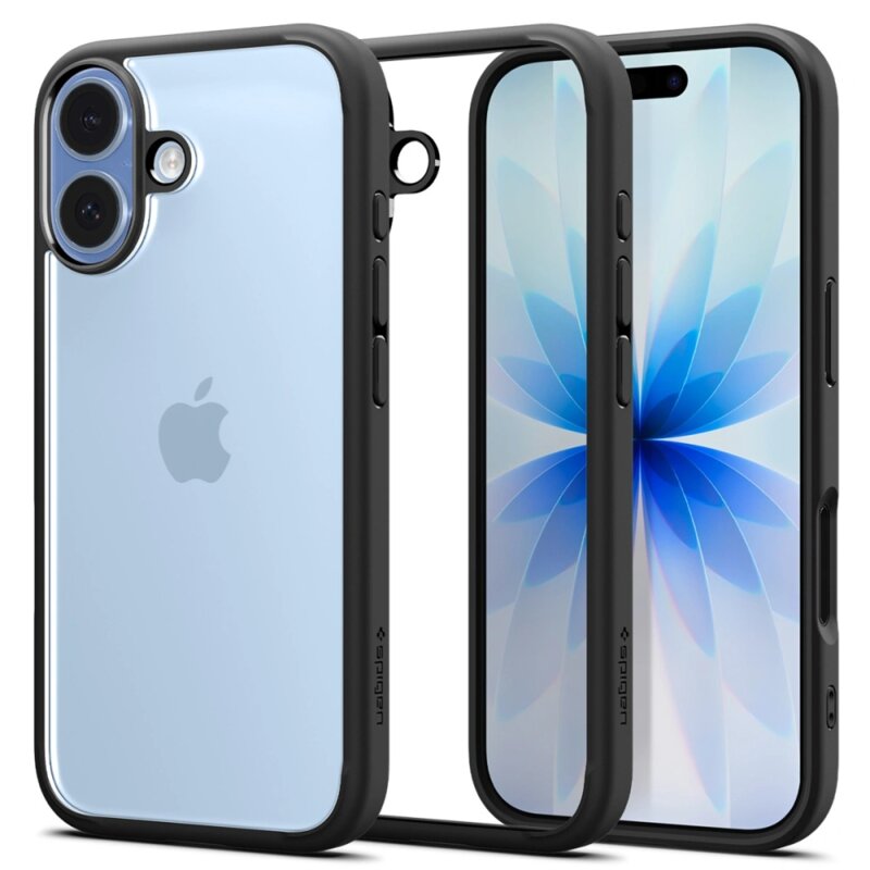Husa iPhone 17 Spigen Ultra Hybrid, negru
