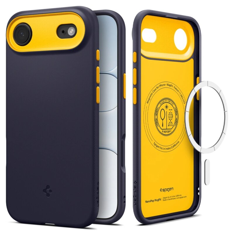 Husa iPhone 17 Air Spigen Caseology Nano Pop MagSafe, mov