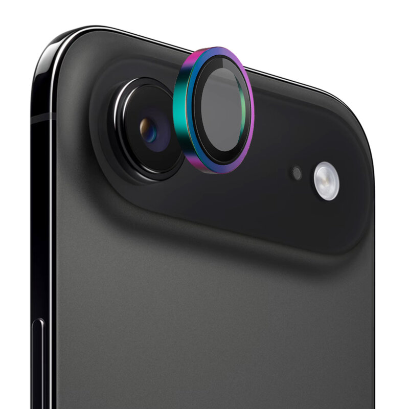 Folie iPhone 17 Air Blueo Original Metal Frame Lens, multicolor