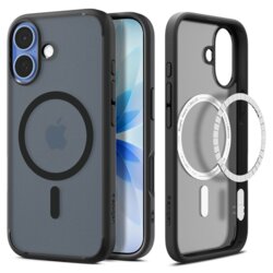 Husa iPhone 17 Spigen Ultra Hybrid MagSafe, cenusiu