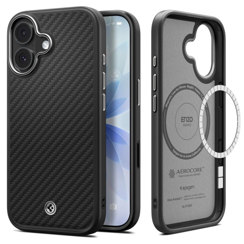 Husa iPhone 17 Spigen Enzo Aramid 
