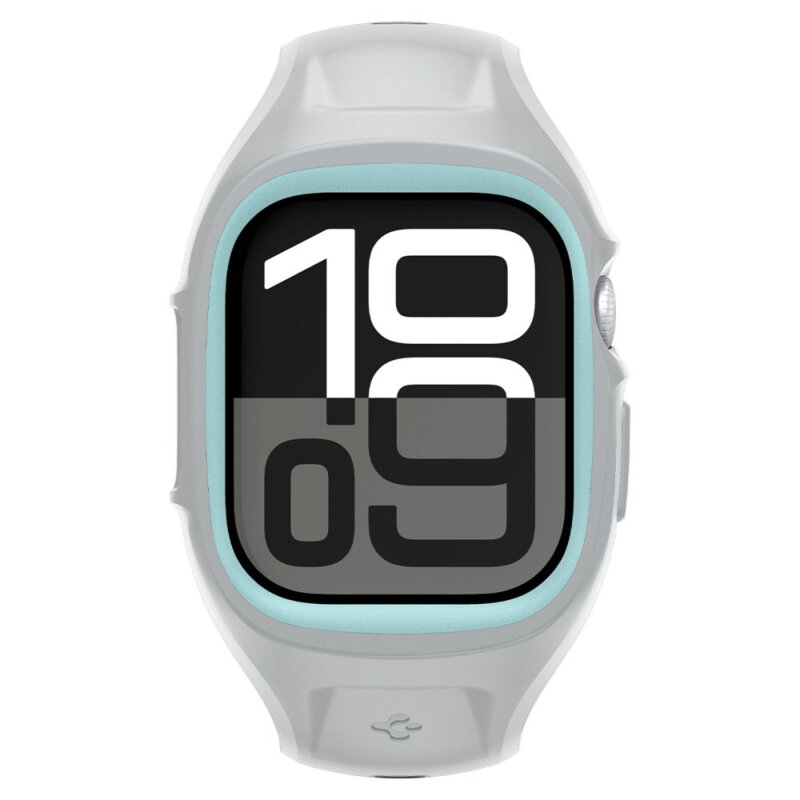 Husa Apple Watch 11 46mm Spigen Liquid Air, gri