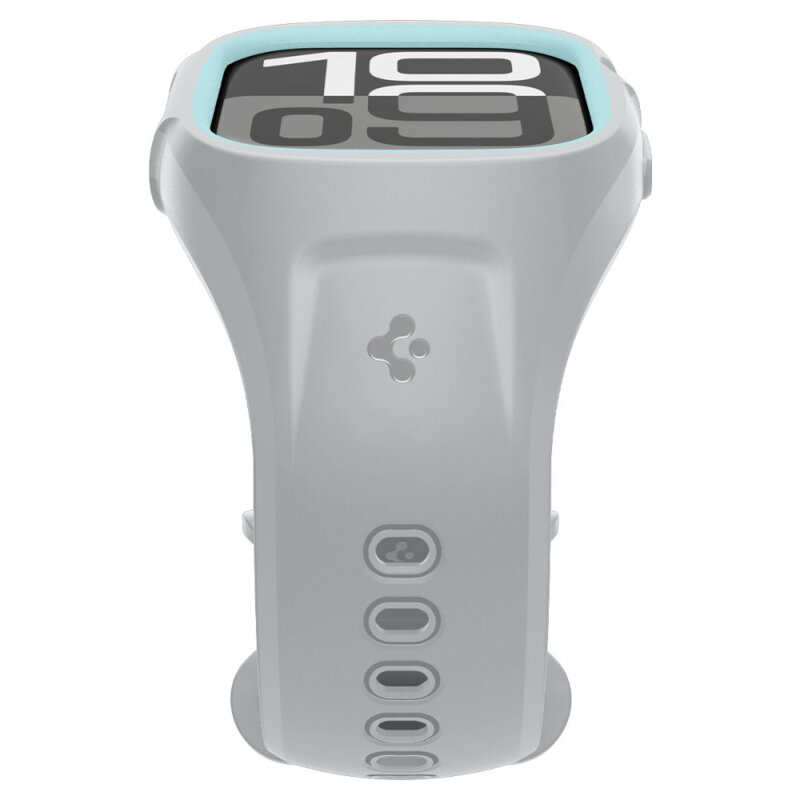 Husa Apple Watch 11 46mm Spigen Liquid Air, gri