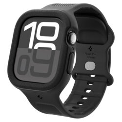 Husa Apple Watch 11 46mm Spigen Caseology Vault, negru mat