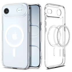 Husa iPhone 17 Air Spigen Ultra Hybrid MagSafe, transparenta