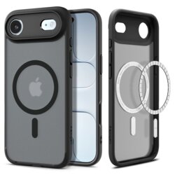 Husa iPhone 17 Air Spigen Ultra Hybrid MagSafe, cenusiu