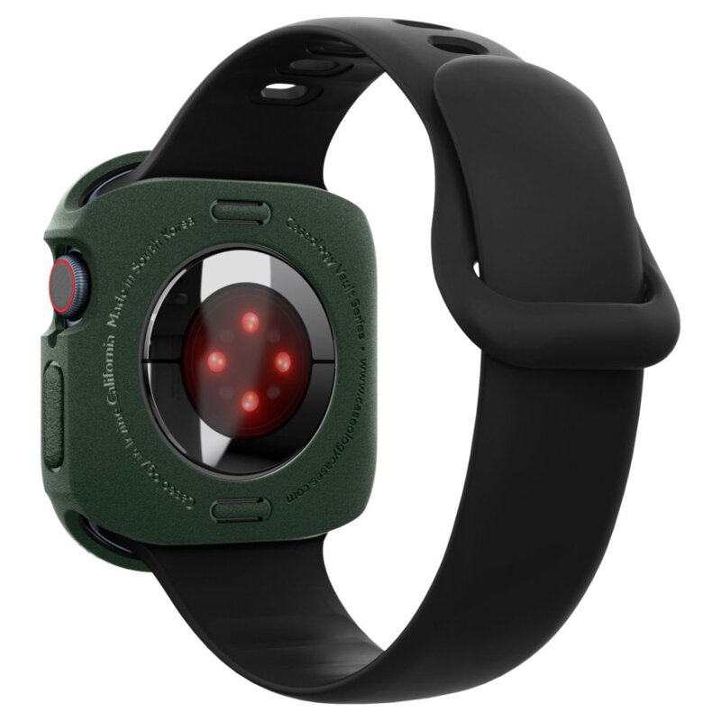 Husa Apple Watch 11 46mm Spigen Caseology Vault, verde
