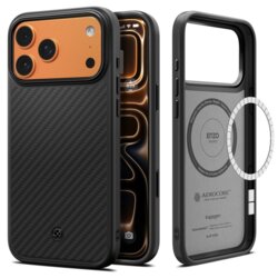Husa iPhone 17 Pro Max Spigen Enzo Aramid 