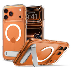 Husa iPhone 17 Pro Spigen Ultra Hybrid S MagSafe, transparenta