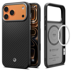 Husa iPhone 17 Pro Max Spigen Enzo Aramid 