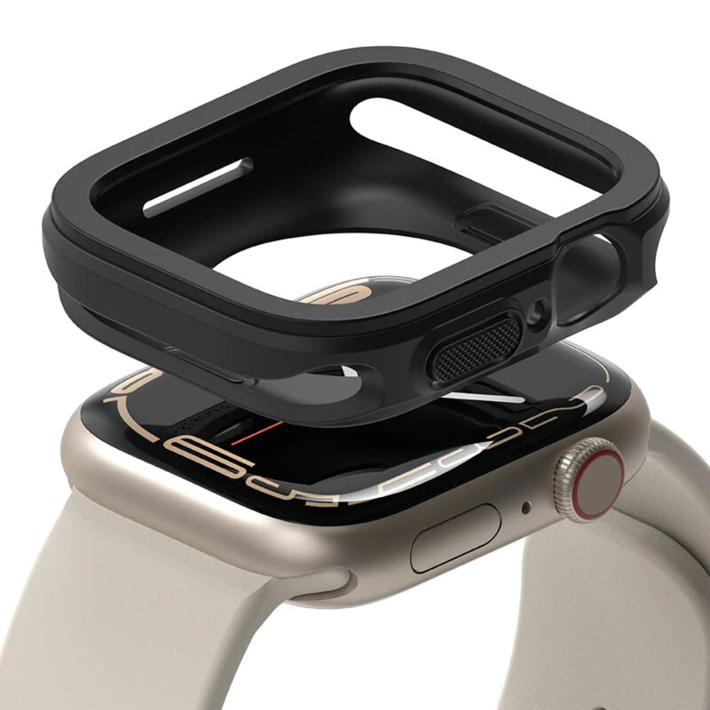 Husa Apple Watch 11 42mm Ringke Air Sports, Black