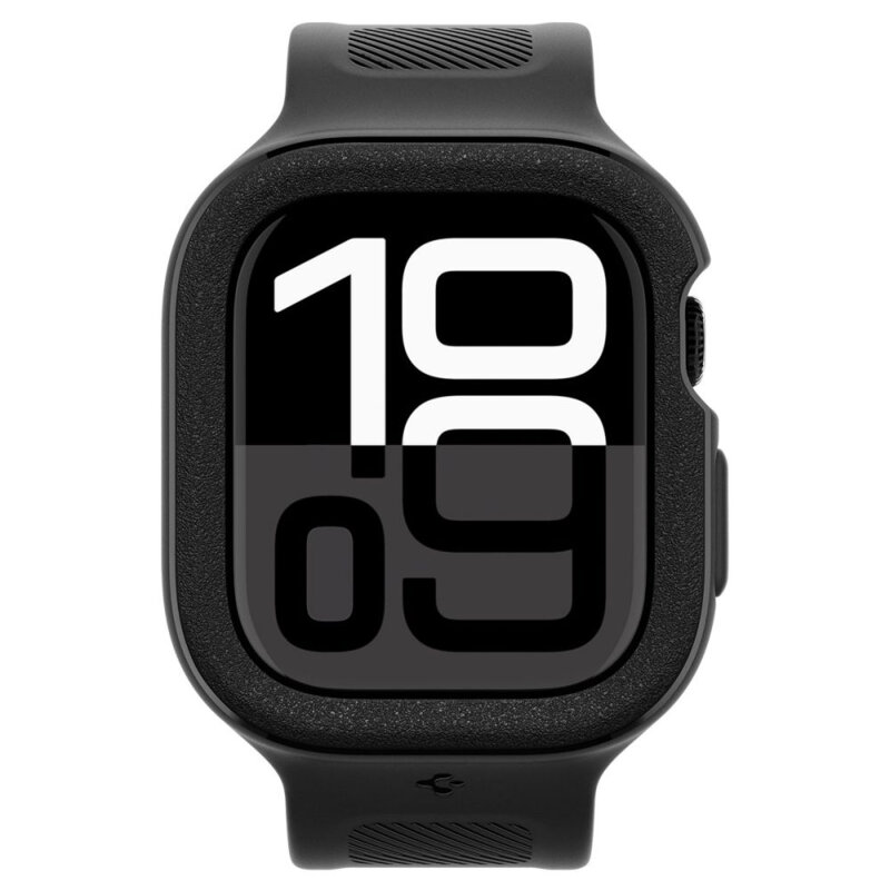 Husa Apple Watch 11 42mm Spigen Caseology Vault, negru mat
