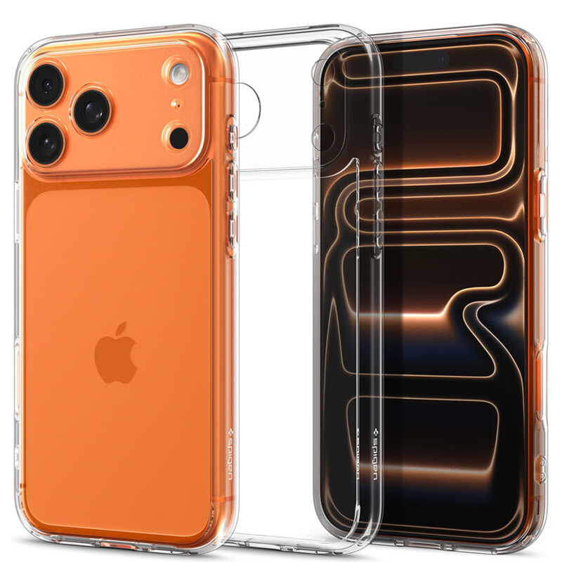 Husa iPhone 17 Pro Max Spigen Ultra Hybrid, transparenta