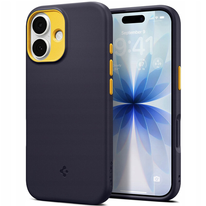 Husa iPhone 17 Spigen Caseology Nano Pop MagSafe, mov