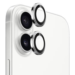 Folie iPhone 17 Blueo Sapphire Crystal Original Lens Glass, argintiu