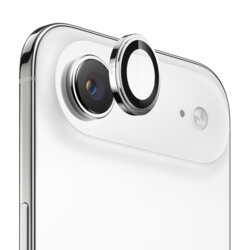 Folie iPhone 17 Air Blueo Sapphire Crystal Original Lens Glass, argintiu