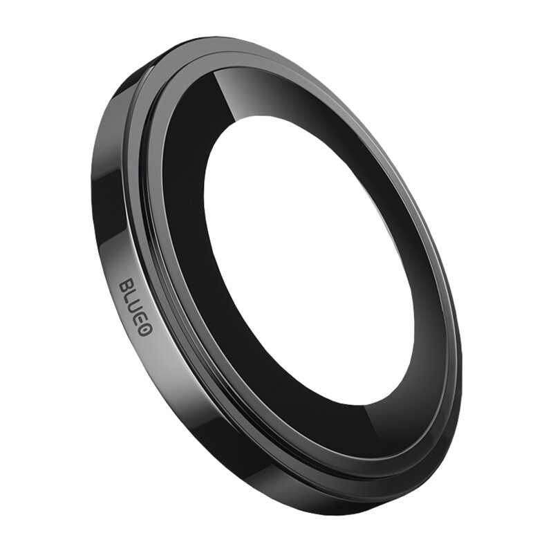 Folie iPhone 17 Air Blueo Sapphire Crystal Original Lens Glass, negru