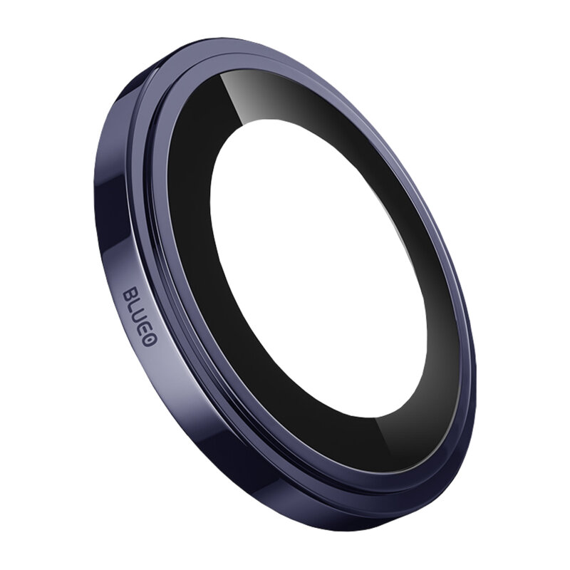 Folie iPhone 17 Pro Blueo Sapphire Crystal Original Lens Glass, albastru