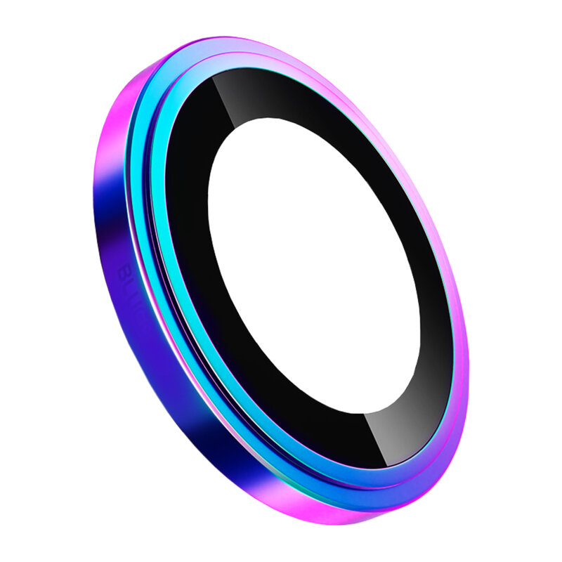 Folie iPhone 17 Pro Max Blueo Sapphire Crystal Original Lens Glass, multicolor