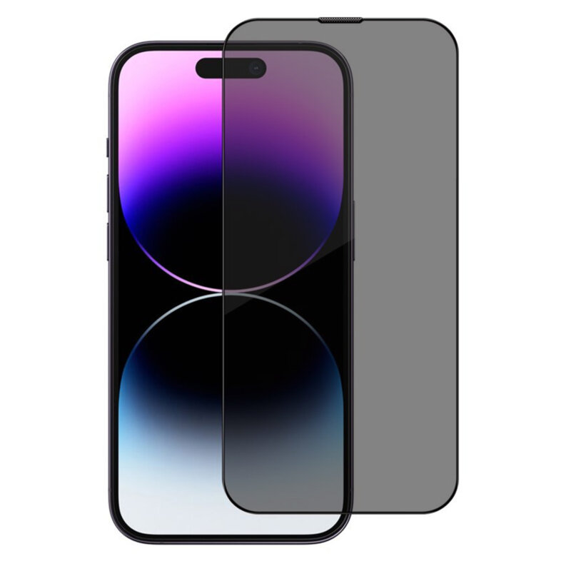 Folie sticla iPhone 17 Air Blueo Premium Sapphire Non Breaking / Scratching 9H Glass, privacy