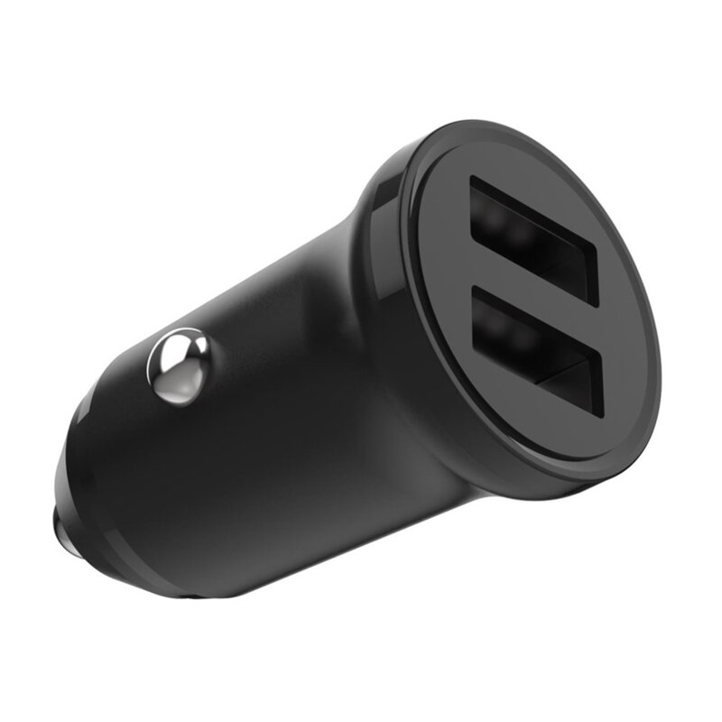 Incarcator auto 2x USB Fixed, 15W, negru, FIXCC15N-2U-BK