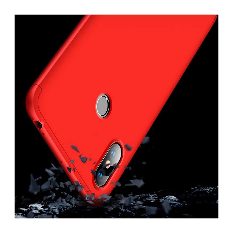 Husa Xiaomi Mi Max 3 GKK 360 Full Cover Rosu