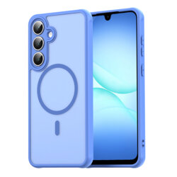 Husa Samsung Galaxy A17 4G Techsuit HaloFrost II MagSafe, albastru