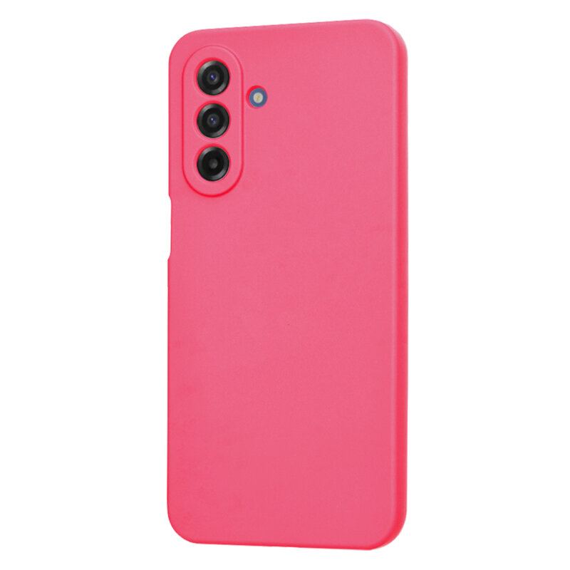 Husa silicon Samsung Galaxy A17 4G Techsuit SoftFlex, fucsia