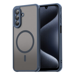 Husa Samsung Galaxy A17 4G Techsuit HaloFrost II MagSafe, bleumarin