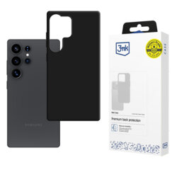 Husa Samsung Galaxy S25 Ultra premium 3mk Matt Case, negru