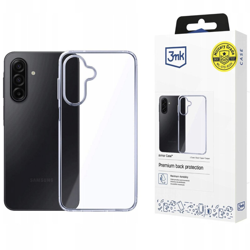 Husa Samsung Galaxy A17 4G 3mk Clear Case, transparenta