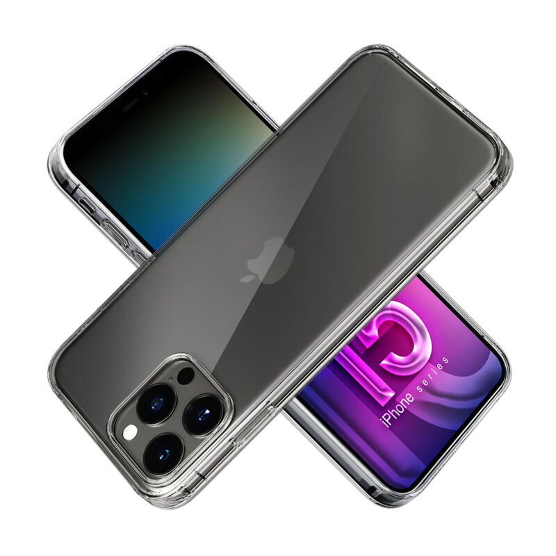 Husa iPhone 15 Pro Max 3mk Clear Case, transparenta