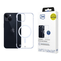 Husa iPhone 14 3mk Just20g MagCase, transparenta