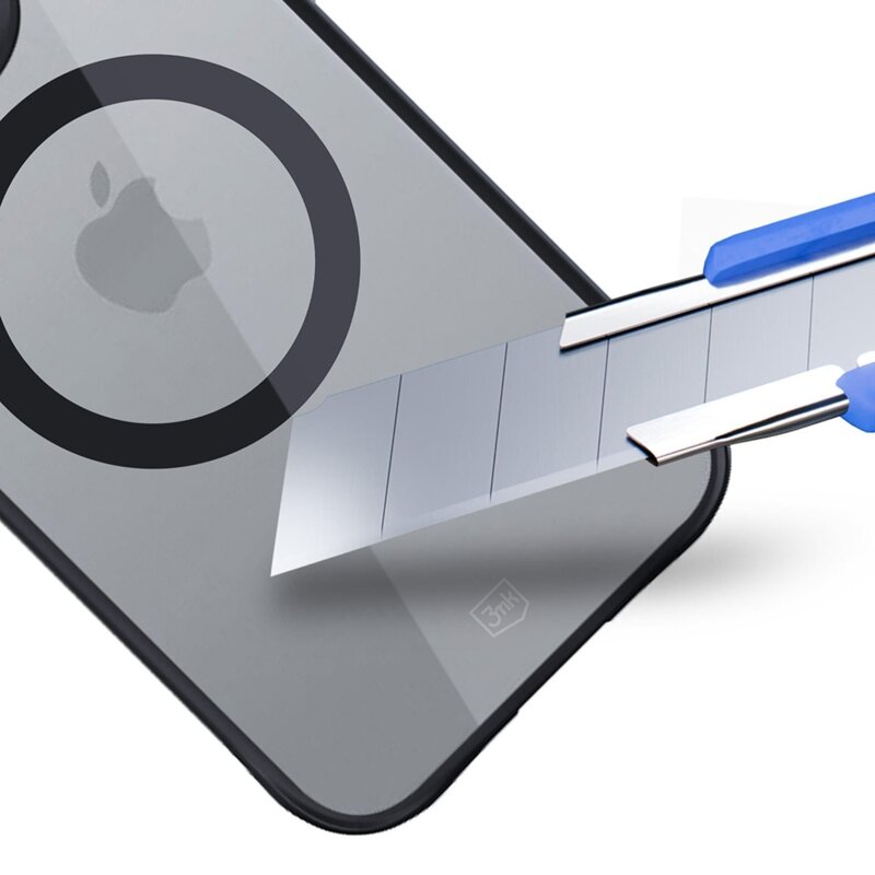 Husa iPhone 16 Pro 3mk Satin Armor MagCase, transparenta