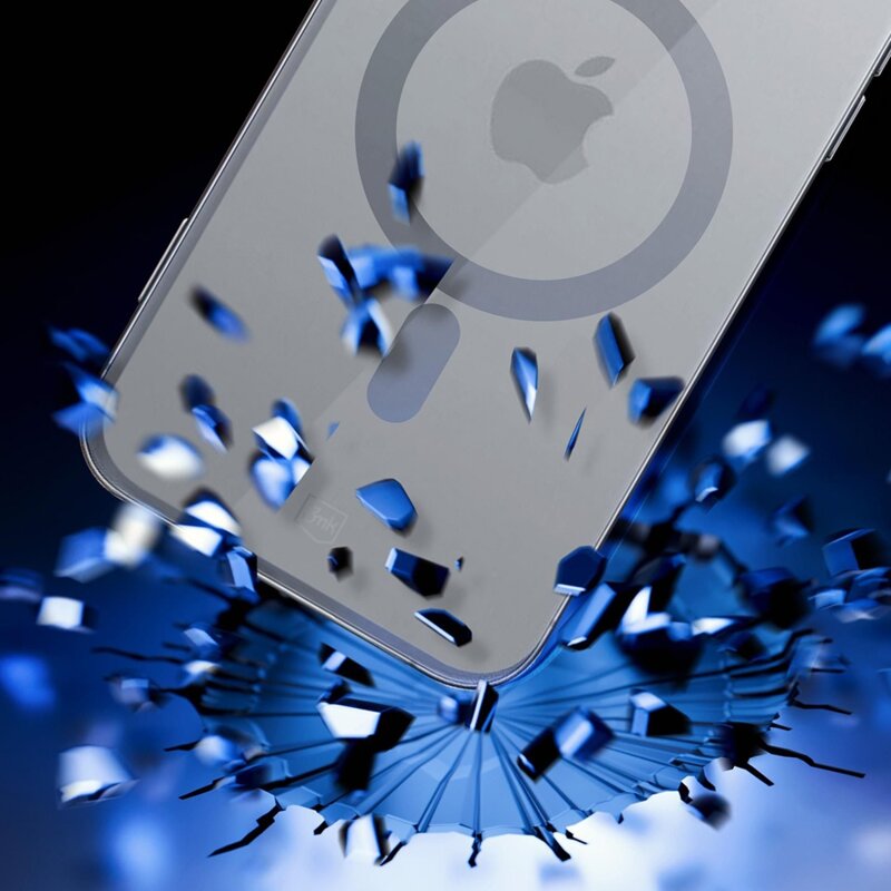 Husa iPhone 16 Pro 3mk Satin Armor MagCase, transparenta