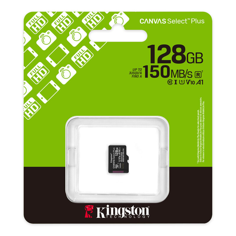 Card MicroSDXC 128GB Kingston Canvas Select Plus, SDCS3/128GBSP