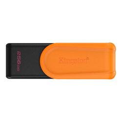 Stick USB 256GB Kingston DataTraveler Exodia S, negru/oranj, DTXS/256GB