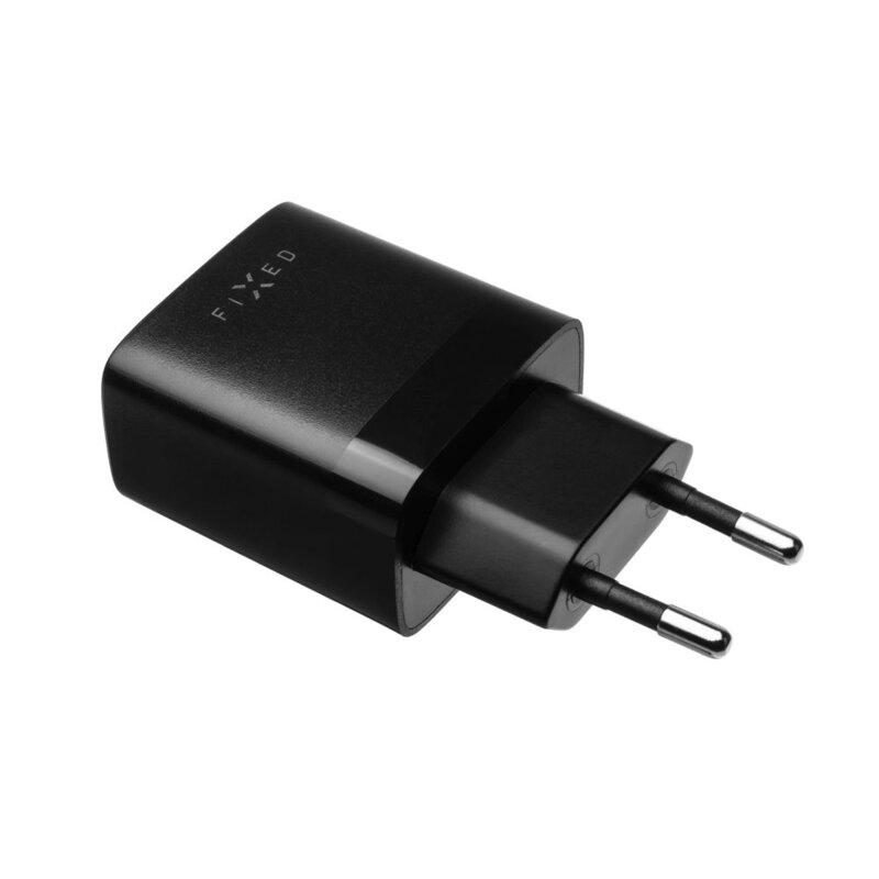 Incarcator USB + cablu Micro-USB Fixed, 17W, negru, FIXC17N-2UM-BK