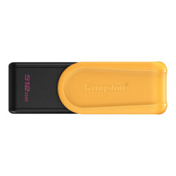 Stick USB 512GB Kingston DataTraveler Exodia S, negru/galben, DTXS/512GB