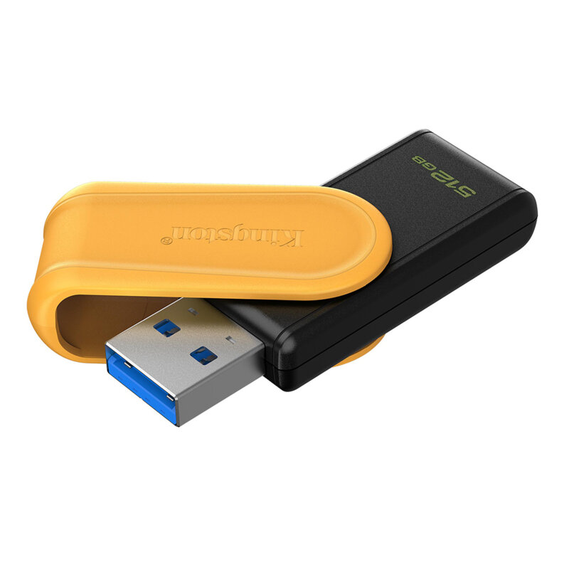 Stick USB 512GB Kingston DataTraveler Exodia S, negru/galben, DTXS/512GB
