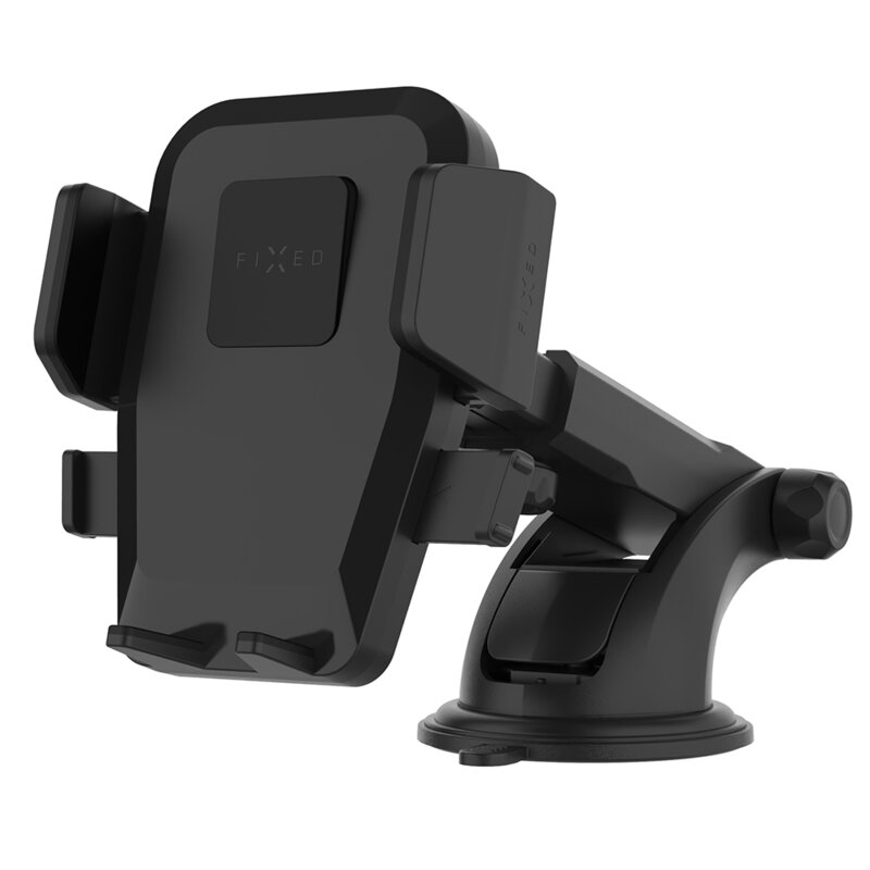 Suport telefon auto pentru bord, parbriz Fixed, FIXICQ-XXL-BK