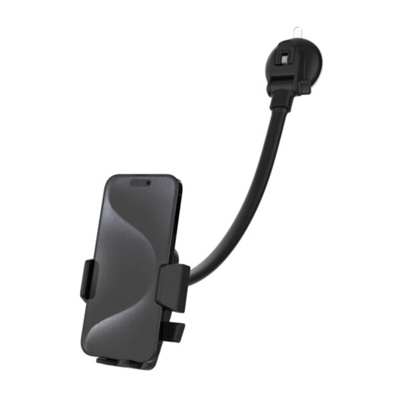 Suport telefon auto pentru bord, parbriz Fixed, FIXICQ-FLEXXL-BK