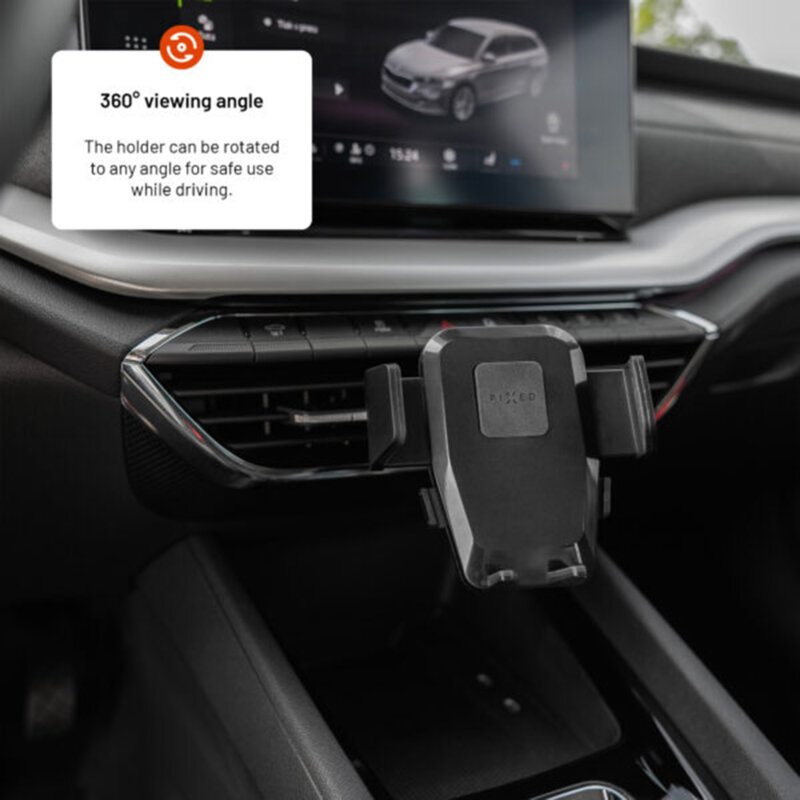 Suport auto pentru grila de ventilatie Fixed, FIXICQ-V-BK