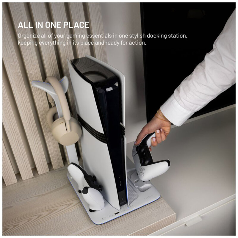 Docking station PlayStation 5 (Pro/Slim), Fixed FIXPS5PS-MCS-BW