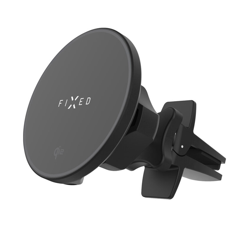 Suport auto MagSafe cu incarcare wireless 15W Fixed, FIXMRO2-BK