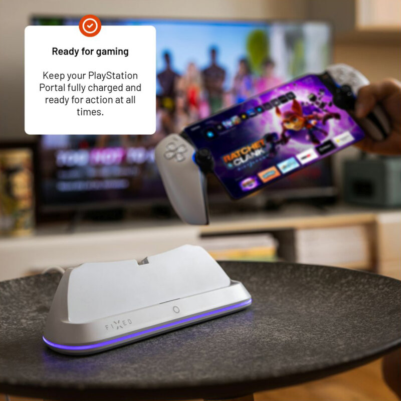 Statie incarcare controller Playstation Portal, Fixed FIXPS5-CDPP-WH